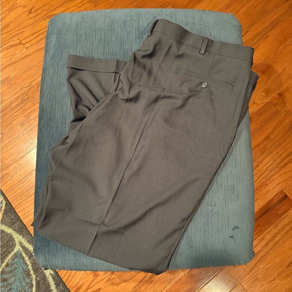 Haggar Dark Gray Dress Pants - Picture 3 of 12